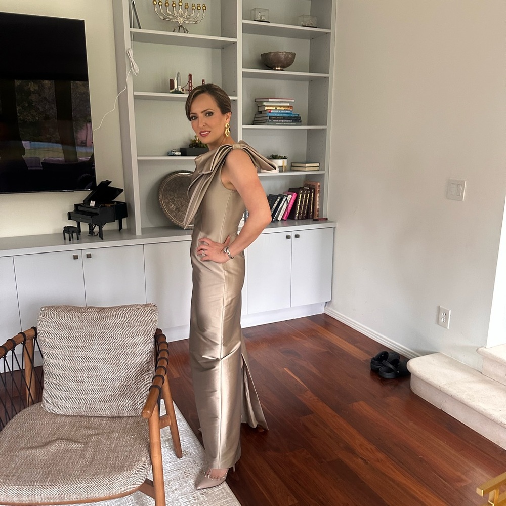 Sachin and Babi gorgeous one shoulder dress size 6 - Picture 6 of 7